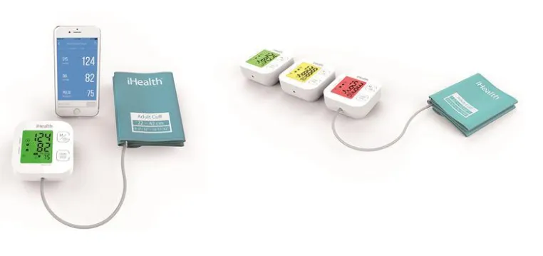 Bild: iHealth Track: Vernetztes Blutdruckmessgerät für den Oberarm