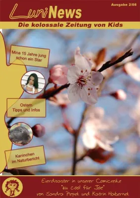 Bild: Luni News 2/08 - von Mina im Interview über Antworten aus dem Ministerium zu ausführlichen Osterinfos