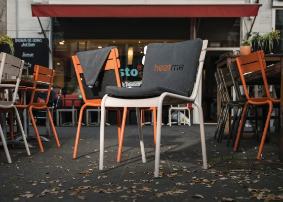 Bild: heatme: Smartes Heizkissen für die Gastronomie