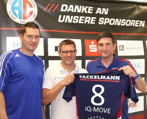 Bild: 2. Handball-Bundesliga: Kooperation: HC Erlangen und Institut für Sportwissenschaften