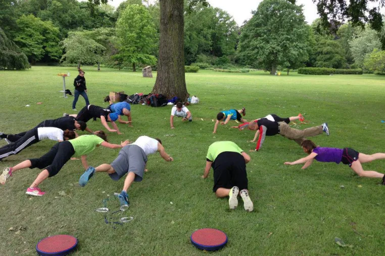 Bild: Get to know Outdoor Gym Düsseldorf! Kennenlern-Event mit freiem Training.