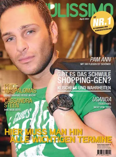 Jetzt neu - Die Aprilausgabe von SCHWULISSIMO Bild: Jetzt neu - Die Aprilausgabe von SCHWULISSIMO