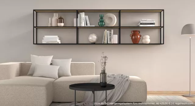 Bild: NEU: Modulares Wandregalsystem LIUM 