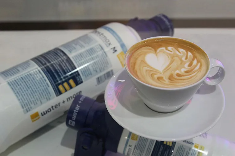 BWT water+more ist Wasser-Sponsor der „SCAE World of Coffee“. Bild: BWT water+more ist Wasser-Sponsor der „SCAE World of Coffee“.