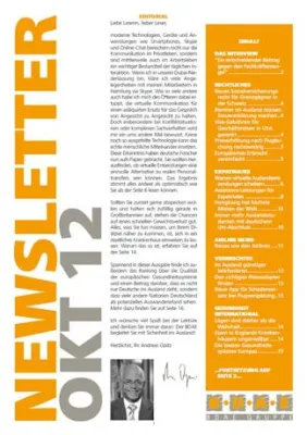 Bild: Oktober-Ausgabe von „Leben & Arbeiten im Ausland“ erschienen