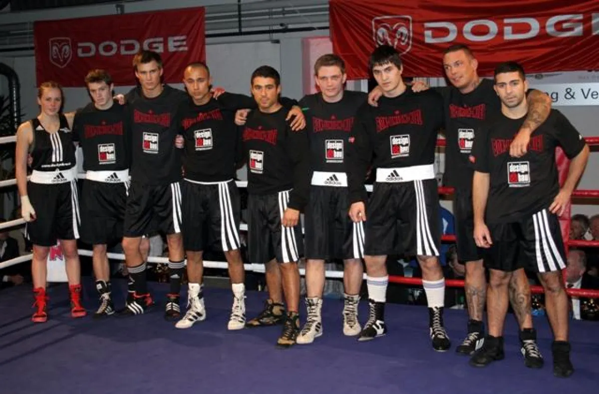 Die Riege der Boxunion Kiel