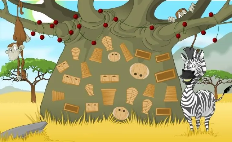 Bild: Wenn ein „zebra“ vom Adventskalender begeistert ist