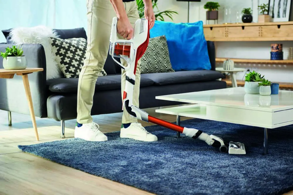 Der saugstarke Akku-Staubsauger Rowenta Air Force Flex (Bildquelle: Groupe SEB)