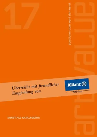 Bild: Sommerausgabe art value: Kunst als Katalysator