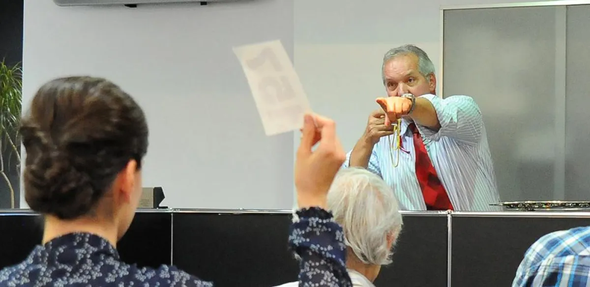 Auktion im Pfandhaus Hermann