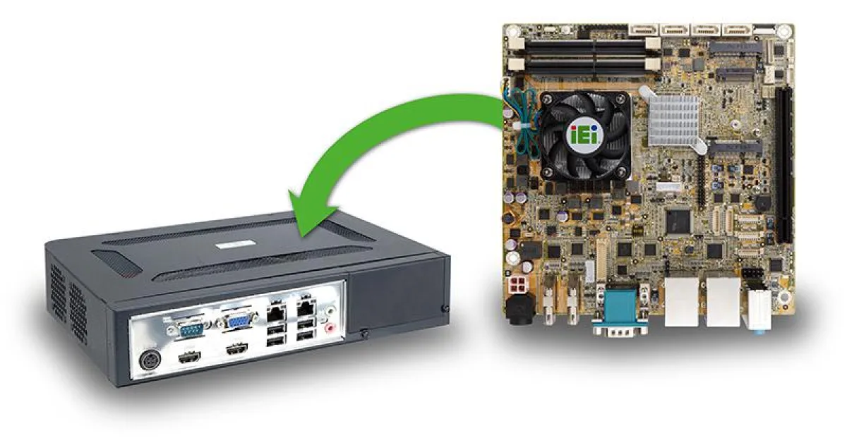 KINO-DQM170 - Mini-ITX CPU Board für POI/POS Anwendungen