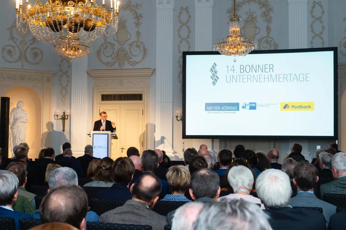 Impression der Bonner Unternehmertage 2019, Bonner Unternehmertage/B. Frommann