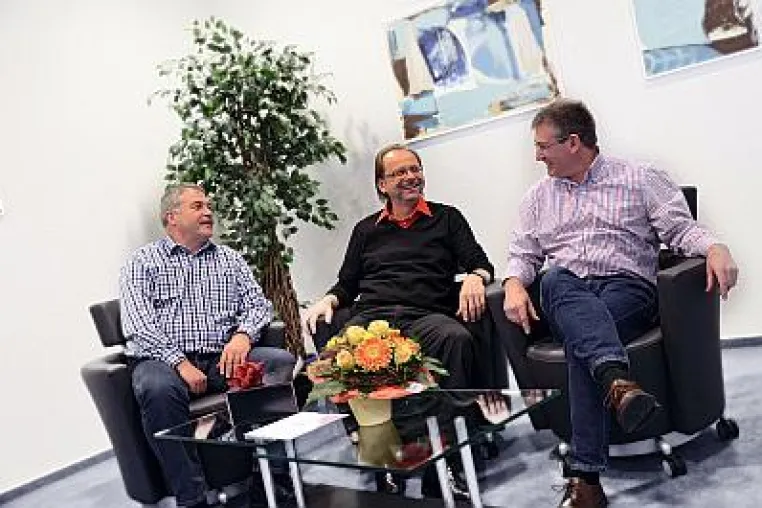 Zweimal 20-jähriges Betriebsjubiläum im Barth Medienhaus Bild: Zweimal 20-jähriges Betriebsjubiläum im Barth Medienhaus