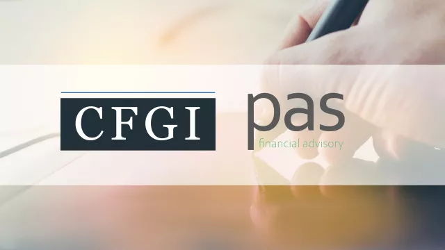 CFGI erwirbt das führende deutsche CFO-Beratungsunternehmen PAS Financial Advisory AG Bild: CFGI erwirbt das führende deutsche CFO-Beratungsunternehmen PAS Financial Advisory AG