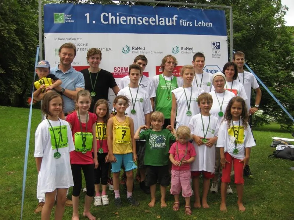 Jürgen Seifert und die Platzierten