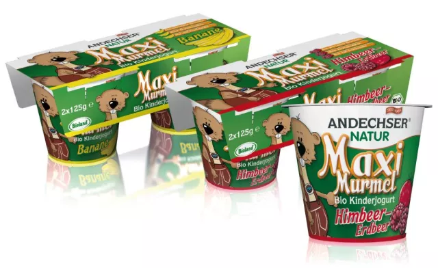 Bild: Neuer Bio-Kinderjogurt von ANDECHSER NATUR® mit emotionalem Verpackungsdesign von Koye-Brand