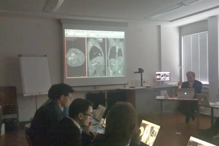Bild: OsiriX PRO Workshops bei der 176. Jahrestagung der Vereinigung Niederrheinisch-Westfälischer Chirurgen
