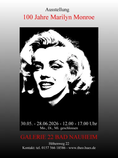 Bild: Ausstellung: 100 Jahre Marilyn Monroe