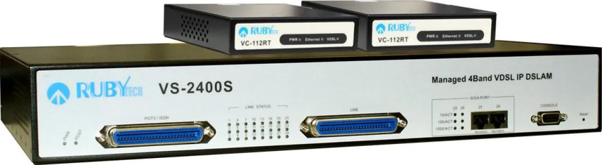 Ethernet über 2-Draht Telefonleitung