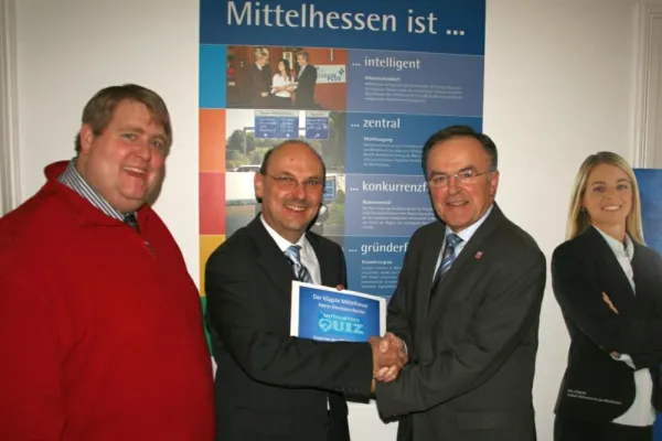 Bild: Mittelhessen-Quiz ergibt - Klügster Mittelhesse kommt aus Lauterbach - Bilanz der Binnenmarketing-Kampagne