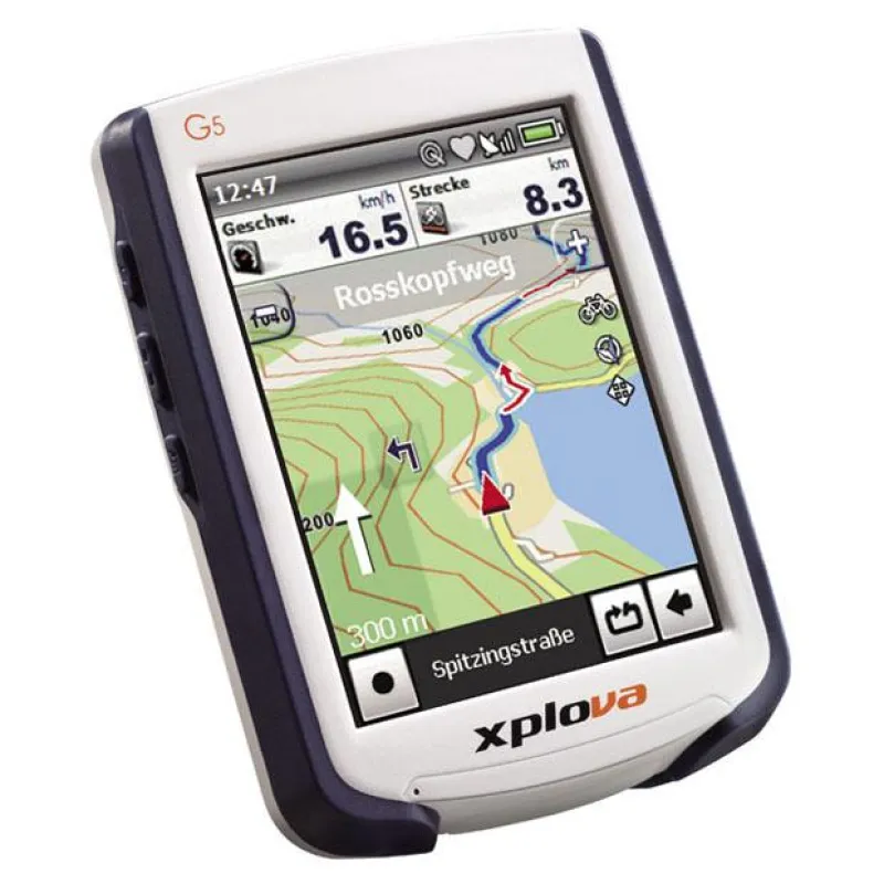 Xplova G5 mit LOGIBALL Outdoor Map