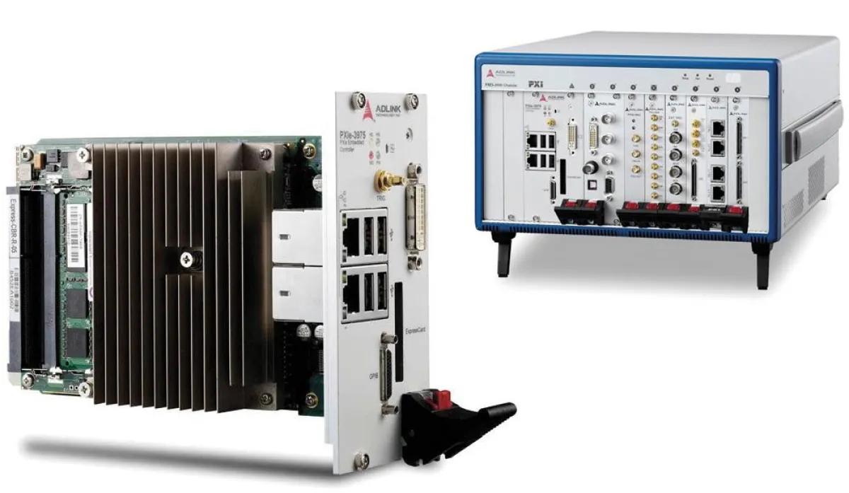 PXIe-Systemkomponenten Chassis PXES-2590 und Controller PXIe-3975