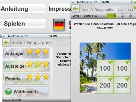 Bild: Serious Game m-quiz: Motiviert lernen, auch unterwegs