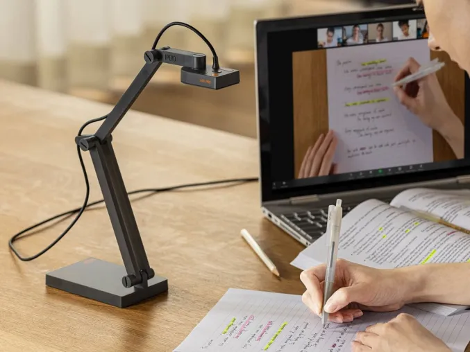 IPEVO führt neue USB-Dokumentenkamera "V4K PRO" mit KI-gestützter Geräuschreduzierungstechnologie ein Bild: IPEVO führt neue USB-Dokumentenkamera "V4K PRO" mit KI-gestützter Geräuschreduzierungstechnologie ein
