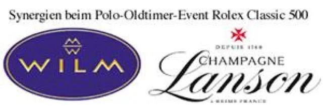 Bild: Champagne Lanson und Goldschmiede WILM entdecken Synergien beim Polo-Oldtimer-Event Rolex Classic 500