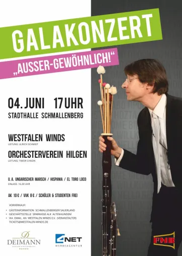 "Außer-gewöhnliches!" Galakonzert in Schmallenberg Bild: "Außer-gewöhnliches!" Galakonzert in Schmallenberg