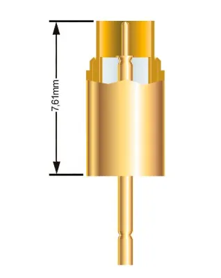Bild: Koaxial-Federkontakt für Board-to-Board Applikationen