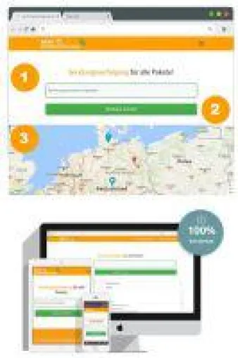 Bild: Meine-Sendungsverfolgung.de macht Paket-Zustellstatus der großen Paketdienste zentral abfragbar