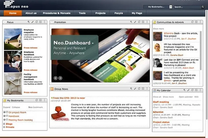 Bild: Deutschland-Premiere des Domino-Portals Neo.Dashboard