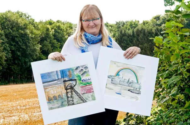 Bild: Die Realität magisch verpackt als Aquarell