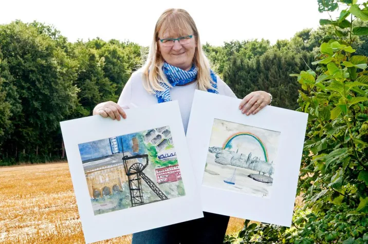 Bild: Die Realität magisch verpackt als Aquarell