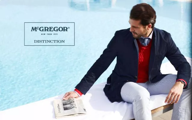Bild: Herren Businessmode Trends 2012 by McGregor Fashion New York: Der moderne Mann stilvoll-smart auf Erfolgsspur