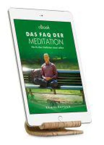 Bild: Die meistgestellten Fragen zur Meditation jetzt als eBook "Das FAQ der Meditation". Meditieren leicht gem