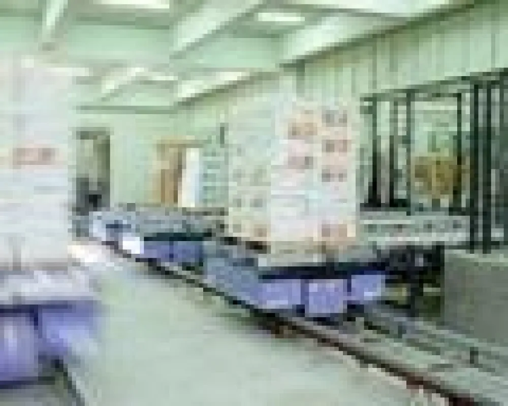 Das sparsame Sorting Transfer Vehicle von DAIFUKU