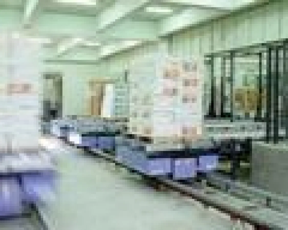 Das sparsame Sorting Transfer Vehicle von DAIFUKU