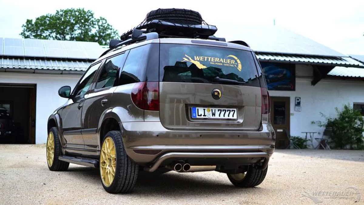 Skoda Yeti 1.8 TSI 4x4 Experience Wetterauer Edition. Bildnachweis: Wetterauer Automotive GmbH