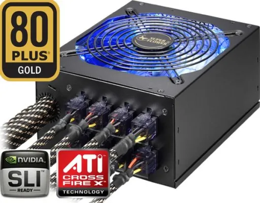 Bild: Der Netzteilhersteller Super Flower geht gold - Super Flower Golden Green Modular 80plus gold