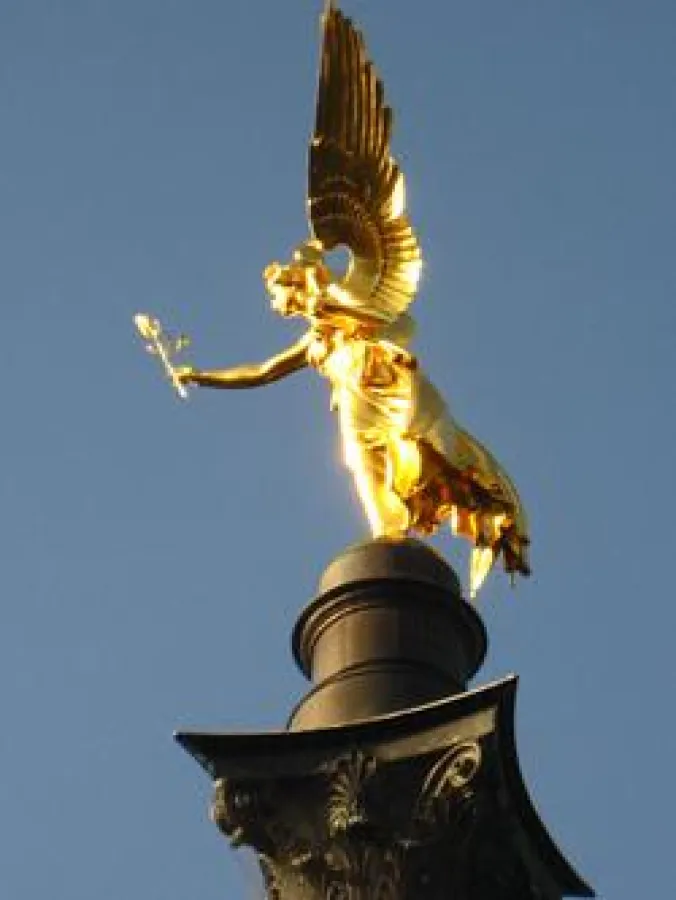 Der Friedensengel in München wurde 1899 eingeweiht
