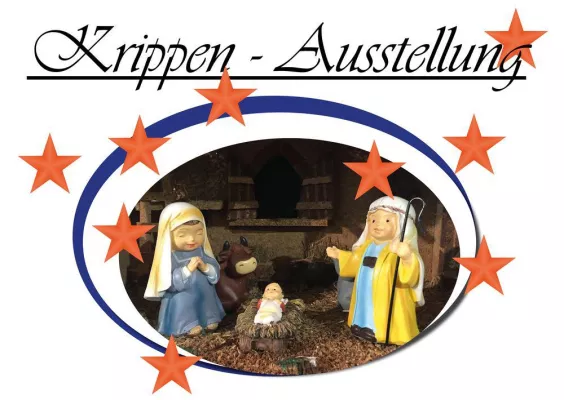 Bild: „Krippen-Ausstellung“ im Notenkeller