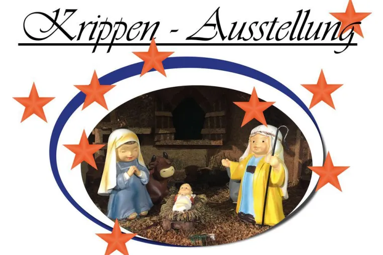 Bild: „Krippen-Ausstellung“ im Notenkeller