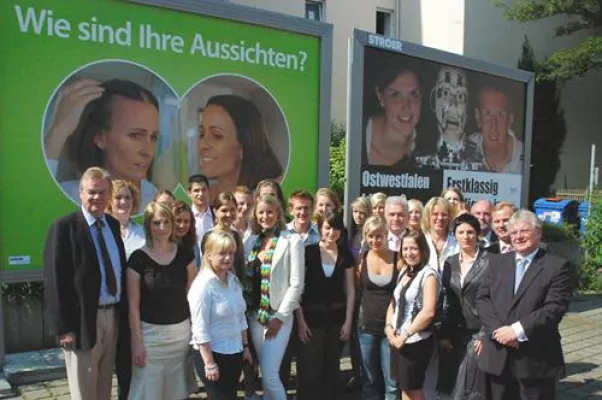 Bild: Praxisprojekt Out-of-Home-Media - Studentische Kampagnen für Plantur 39 und Bielefelder Wissenschaftsbüro