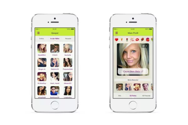 Bild: Social App 'Qeep' jetzt auch fürs iPhone