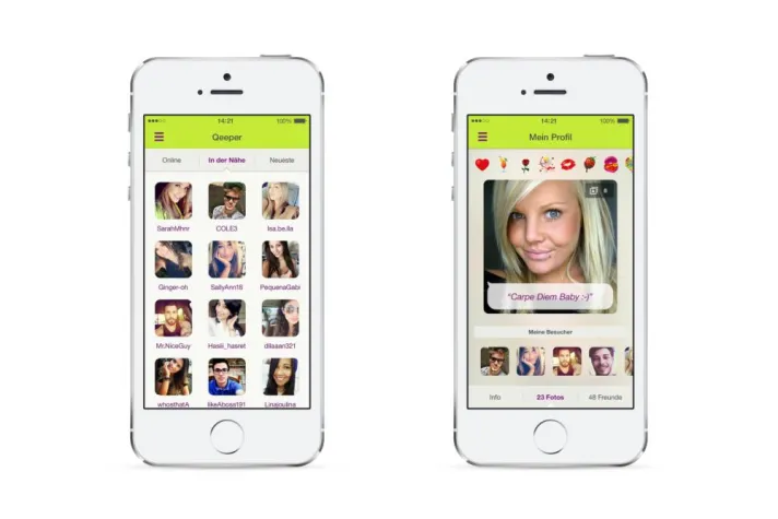 Bild: Social App 'Qeep' jetzt auch fürs iPhone