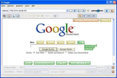 Bild: Suchmaschinenbrille "durchschaut" Google & Co