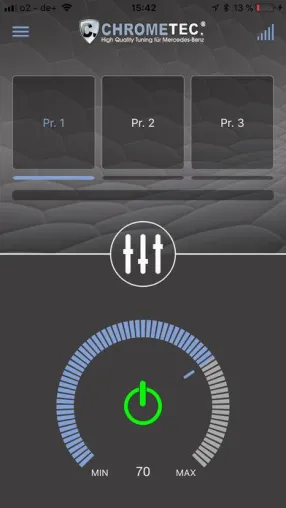 Chrometec Power Soundmodul jetzt per App steuern Bild: Chrometec Power Soundmodul jetzt per App steuern