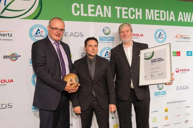 Bild: Climate Media Factory gewinnt hochrangigen Umweltpreis – Clean Tech Media Award